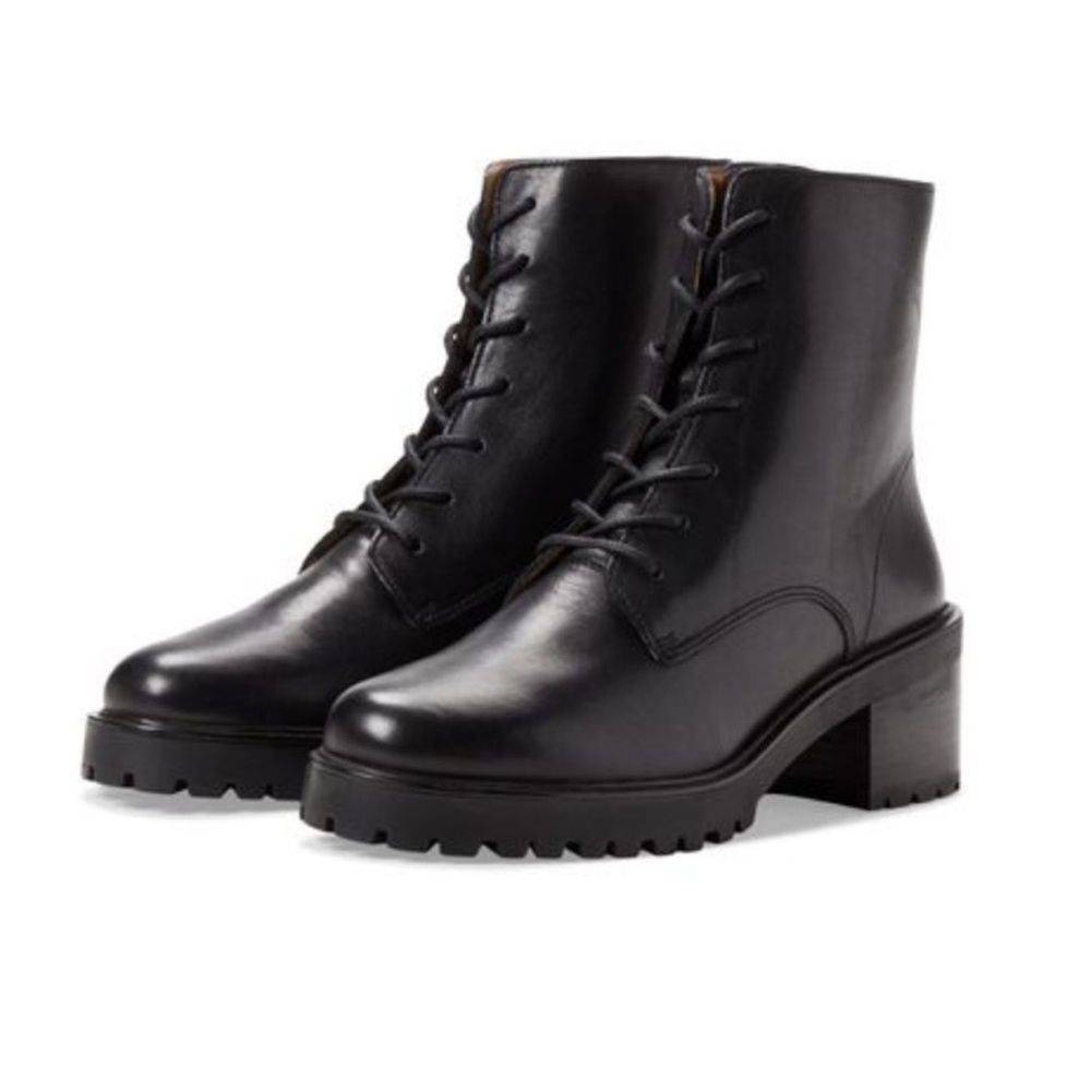 NEW Madewell The Bradley Heeled Lugsole Boot